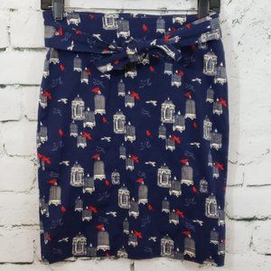 EUC Tulle birdcage pencil skirt